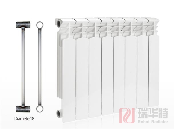 雙金屬壓鑄鋁散熱器UR7002-600詳細介紹！——瑞華特散熱器